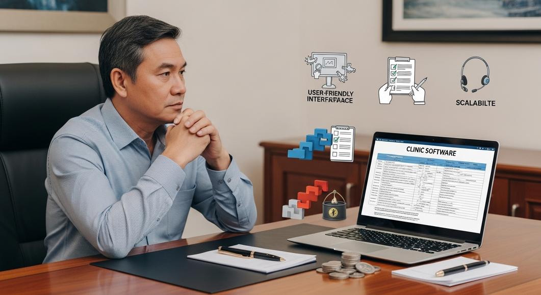 Phần mềm quản lý phòng khám đa năng, giao diện thân thiện, dễ mở rộng