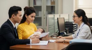 thủ tục làm giấy khai sinh cho con ngoài giá thú
